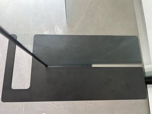 Duschablage Ares Walk In Schwarz matt