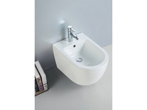 Bidet suspendu Moon blanc brillant