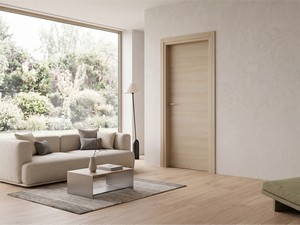 Building Hinged Door 90Xh210 cm Bleached Oak
