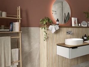 Carrelage Cardiff Grey 2ème choix 60x120 grès cérame effet ardoise grise