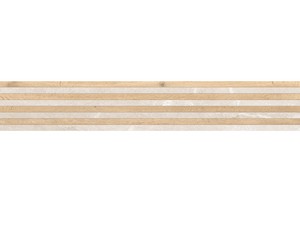 Cardiff Sand Stick Mix Mosaic 20x120 Stoneware Slate Effect Beige