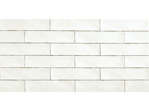 Fliese Chelsea Chalk 7,5x30 Ziegeloptik matt Weiß