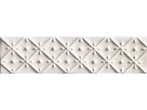 Carrelage Chelsea décor Mix 7,5x30 brique 3D blanc