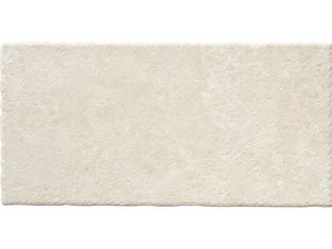 Carrelage Chianca Avorio 25x50 grès cérame effet pierre ivoire