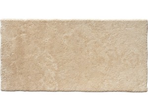 Carrelage Chianca Sabbia 25x50 grès cérame effet pierre sable