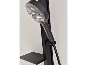 Colonna Doccia LED Digit con 4 Funzioni Finitura Nero Opaco