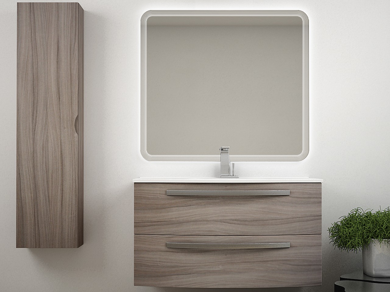 mobile bagno 100 cm iperceramica