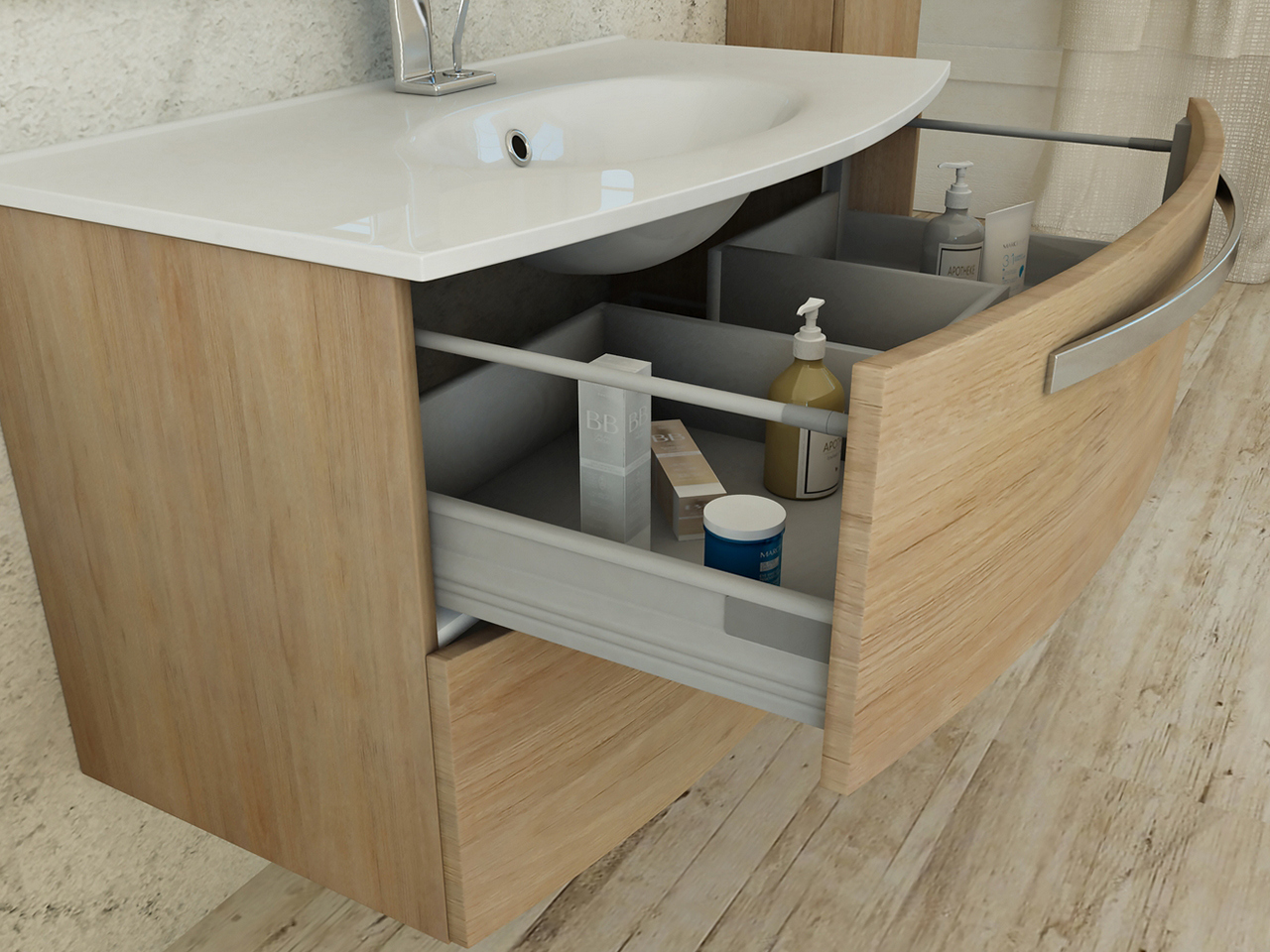 mobile bagno 100 cm iperceramica