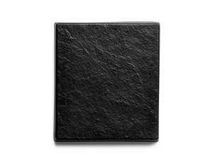 Halbrunde Duschwanne Crypto 90x90 H2,5 cm aus schwarzem Harz