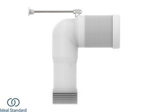 Pipe d'évacuation Ideal Standard® pour WC transposé 50-110 mm
