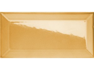 Carrelage Diamante Mustard 7,5x15 métro jaune moutarde