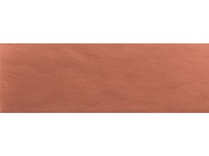 Wandfliesen Fall Terracotta 30x90 Einfarbig Ziegelrot