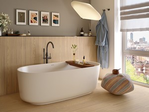 Finewood Honey 20x120 Rectified Stoneware Honey Oak Effect Tile