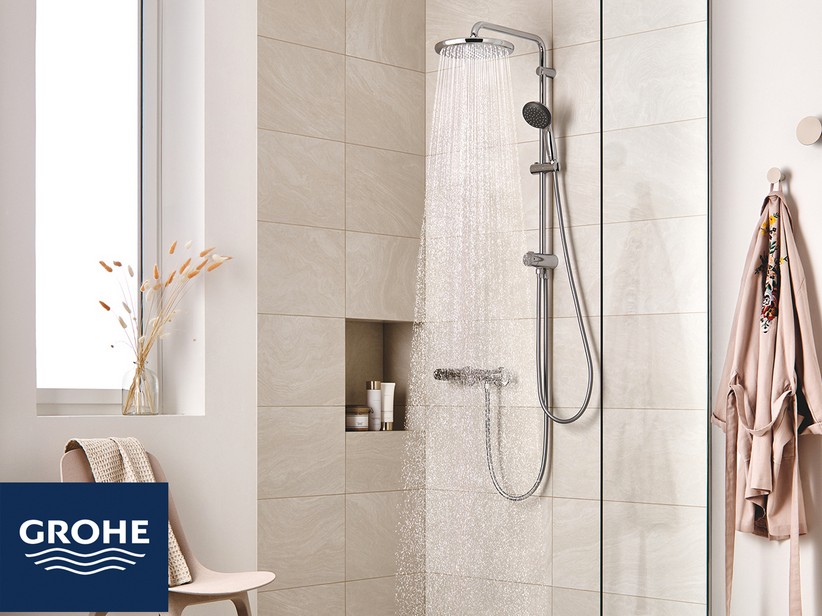 Duschsäule Grohe Vitalio Start 250 Flex Iperceramica