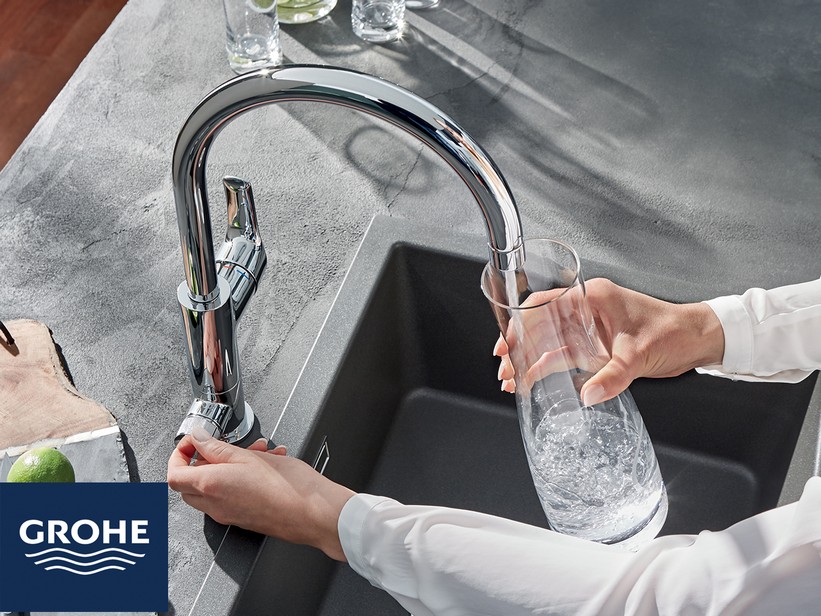 Grohe® Blue Pure Eurosmart Miscelatore Lavello con Sistema ...