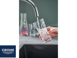 Grohe® Blue Pure Eurosmart Miscelatore Lavello con Sistema Filtrante dell’Acqua