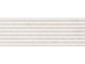 HIGHLANDS IVORY 3D STONE EFFECT WALL TILE 33X100