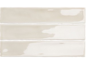 Wandfliese Jelly Almond 5x25 Einbrand Beige glänzend