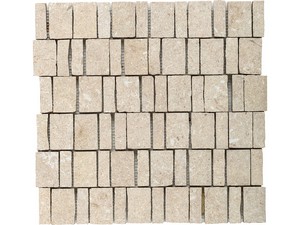 Mosaico Jerusalem Stone 30,5x30 Gres Effetto Pietra di Gerusalemme