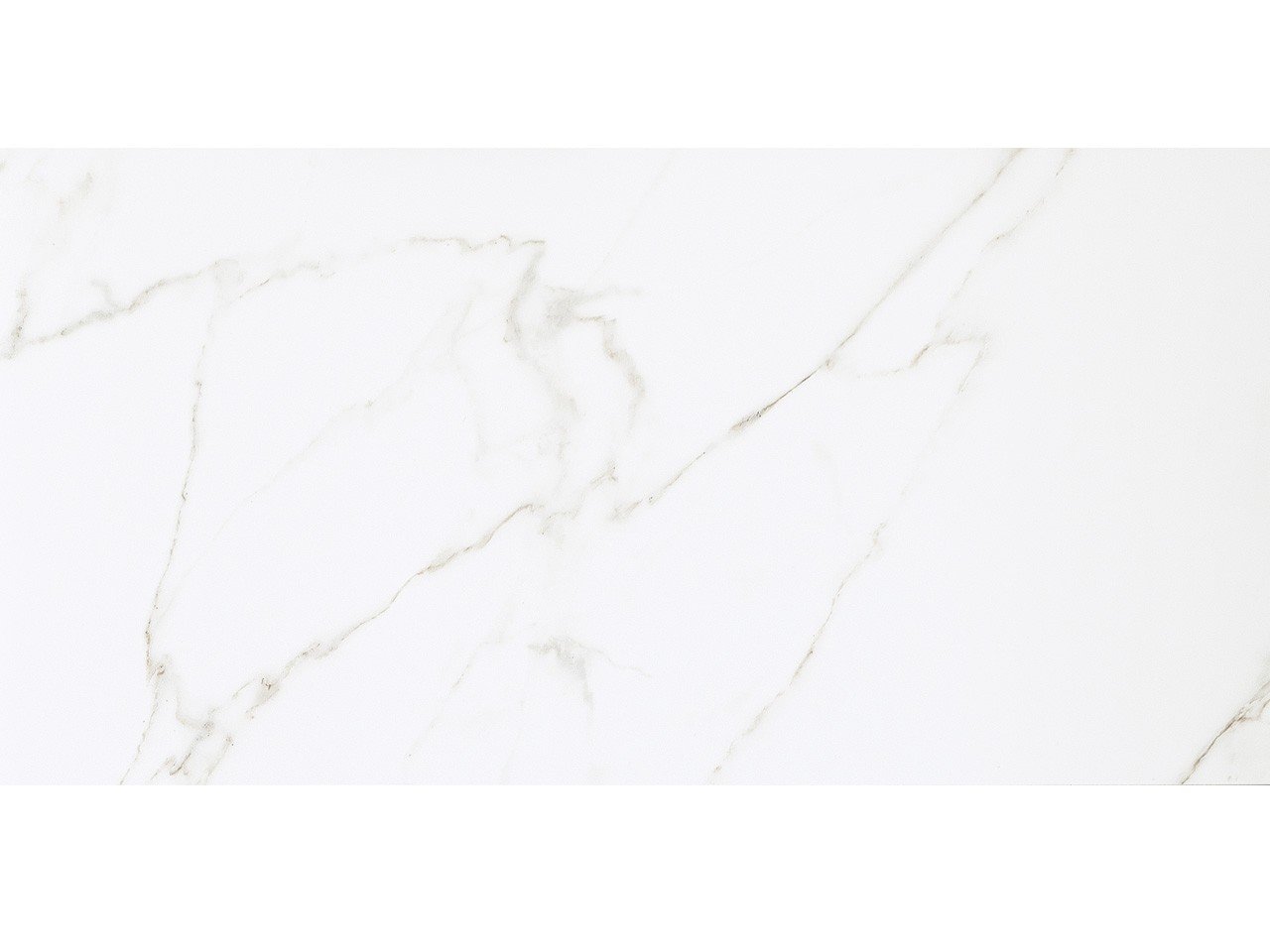 Piastrella Julia Calacatta 35X70 Effetto Marmo Lucido Bianco - Iperceramica