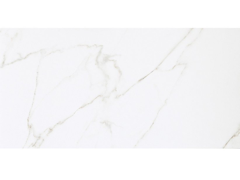 Piastrella Julia Calacatta 35X70 Effetto Marmo Lucido Bianco - Iperceramica