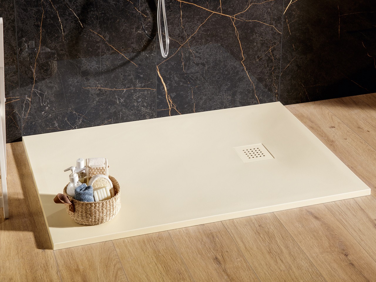 Kalahari Shower Tray 100X70 cm Ceramic Beige - Iperceramica-mt