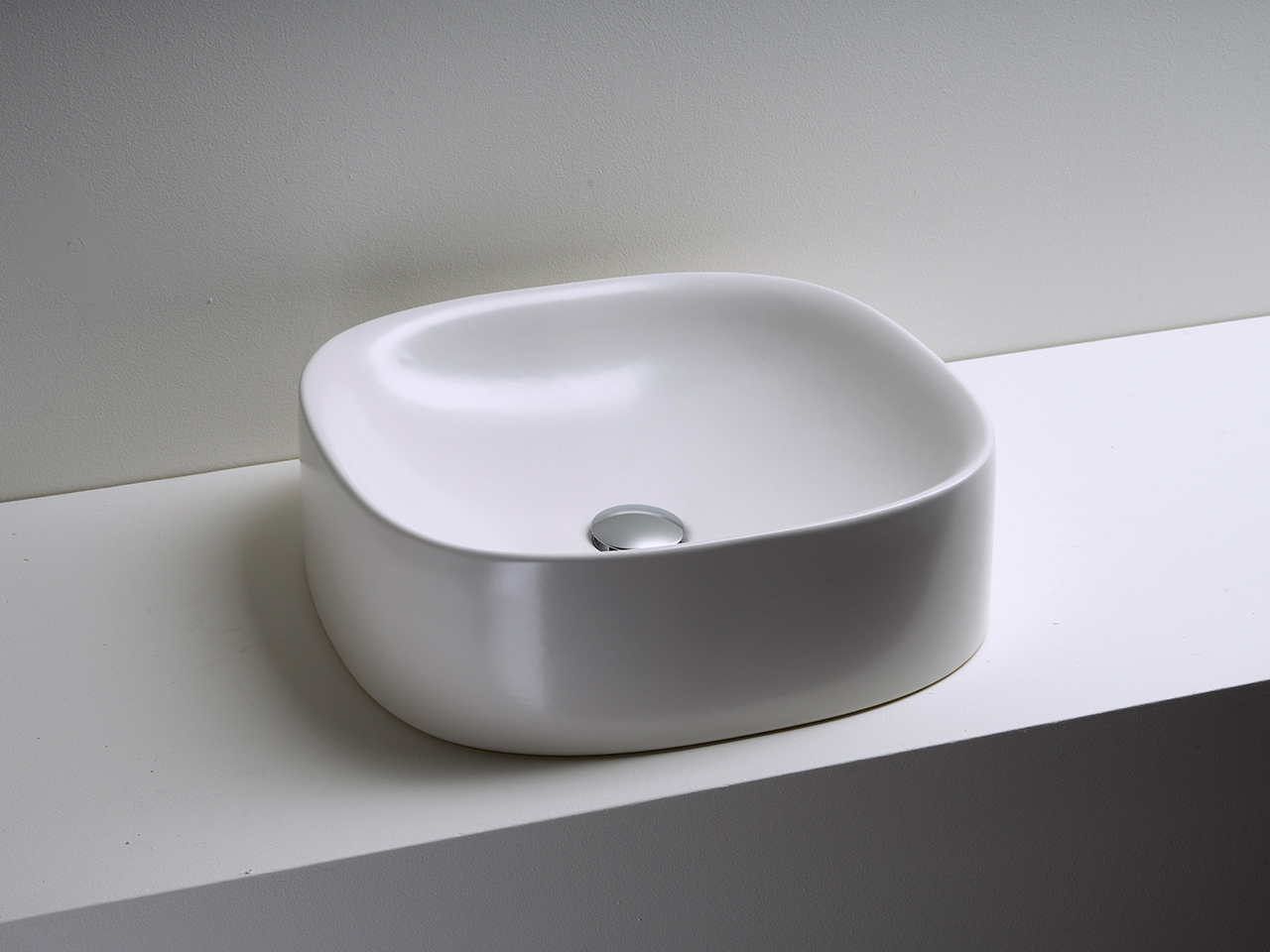 Vasque à poser Wild 45 cm blanche mate - Iperceramica