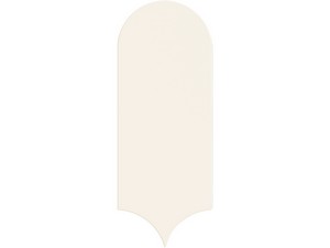 Carrelage mural Lollipop Milk 8x21,5 cm queue de paon blanc