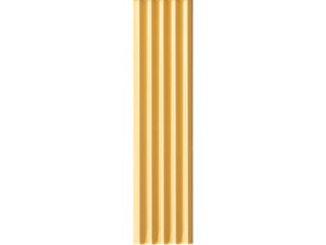 Wandfliese Mahjong Sunflowers 3D Lux 6x24,6 Einbrand Gelb glänzend