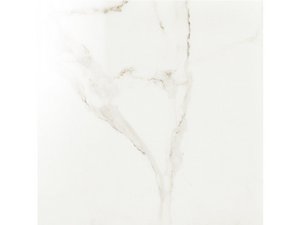 Piastrella Luxor White 60X60 Lappato Gres Effetto Marmo Lucido Bianco