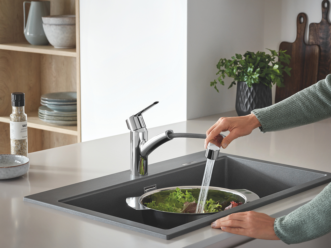 Grohe Eurosmart Cosmopolitan Küchenarmatur, ausziehbar, schwenkbar Grohe Eurosmart Cosmopolitan Küchenarmatur, ausziehbar, schwenkbar