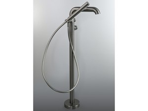 SILIA FREESTANDING BATH MIXER TITANIUM FINISH