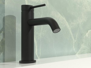 Mitigeur de lavabo sans bonde Spring Inox 304 noir mat