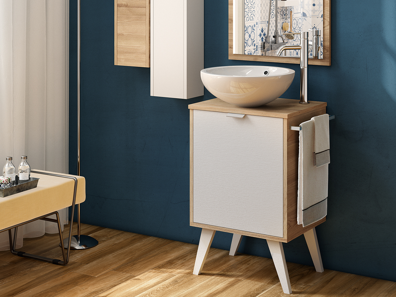 mobile a terra per bagno