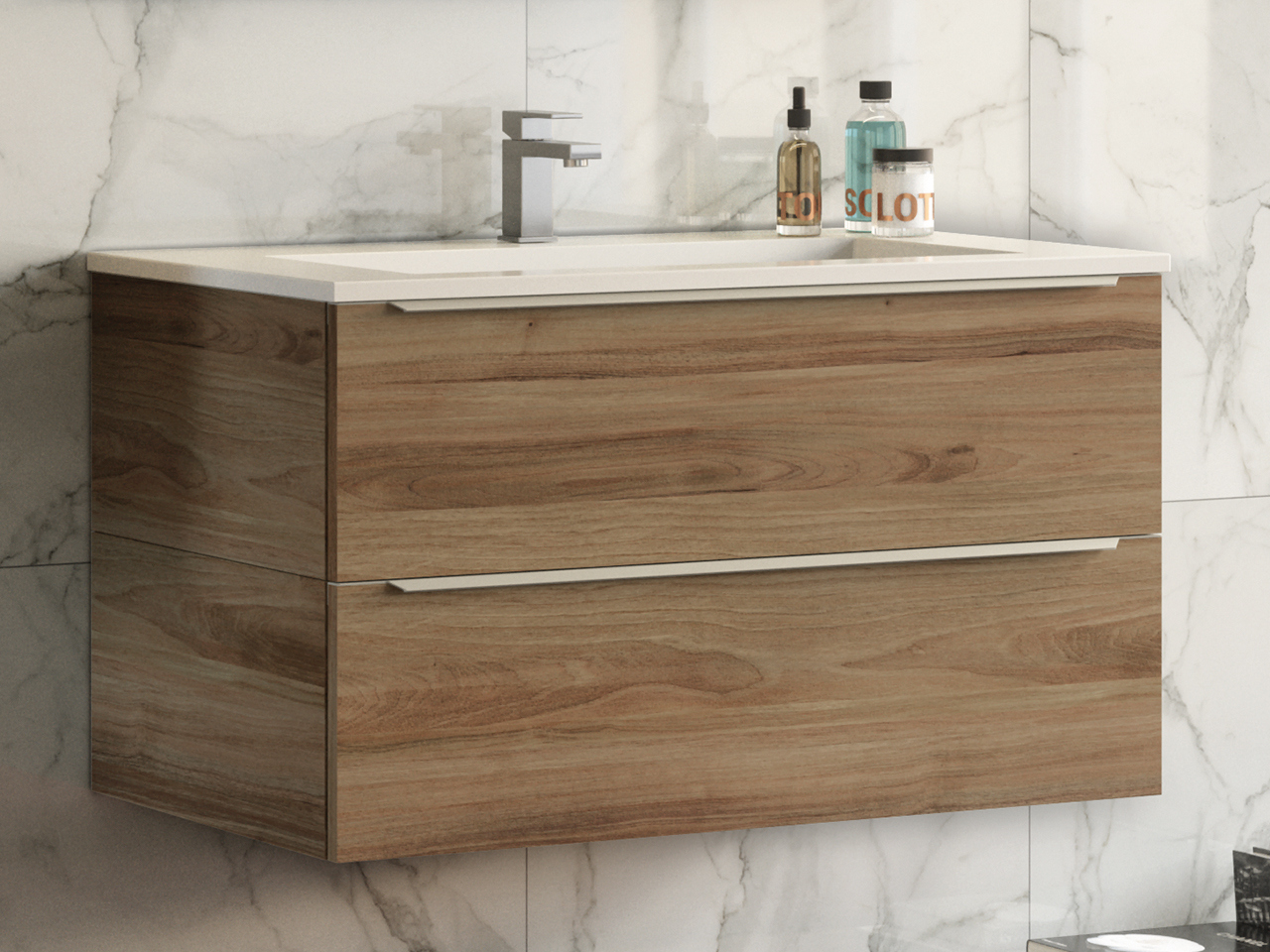 mobile bagno 2 cassetti