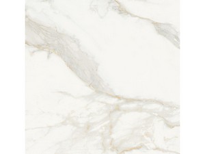 Carrelage Montblanc 60x60 grès cérame effet marbre blanc