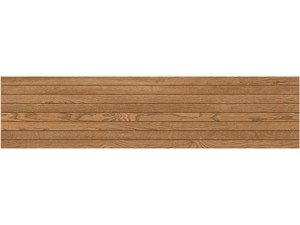 Essenza Marrone Stick Mosaic 20x120 Brown Oak Effect Porcelain Stoneware