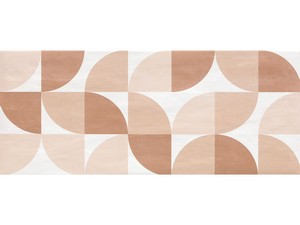 MOVE CLOVER ROSE GEOMETRICAL PINK WALL TILE 25X60