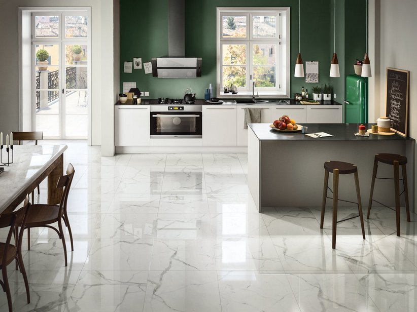 Feinsteinzeug Geläppt Marmoroptik - Luxor - Iperceramica