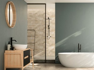 Carrelage Imitation Mur Chianca Muretto Mix 16x39 grès cérame effet pierre naturelle