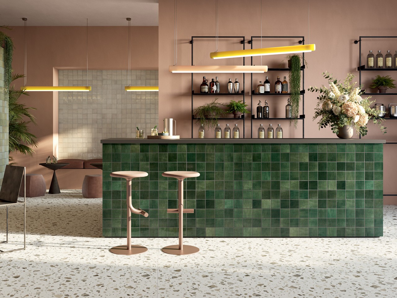 Fliese Must Frammenti Greige Zweite Wahl 60x60 Feinsteinzeug Terrazzo