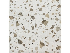 Carrelage Must Frammenti Greige 60x60 grès cérame effet terrazzo