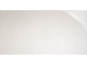 Fliese Must Ice poliert 60x120 Feinsteinzeug Zementoptik Weiß glänzend
