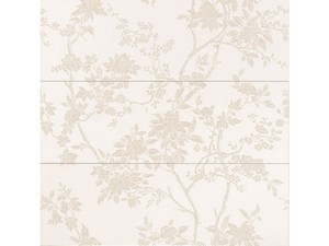 Dekor Myway Romance White Blumen Tapetenoptik 3D Komposition 75x75