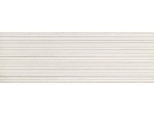 Piastrella Mywood 3D White 25X75 Effetto Legno Bianco