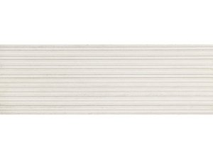 Carrelage Mywood 3D White 25x75 effet bois blanc