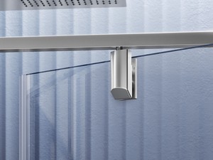 Onda Rotating Hinged Shower Door Ext. 65.5/69.5 cm Transparent Chrome