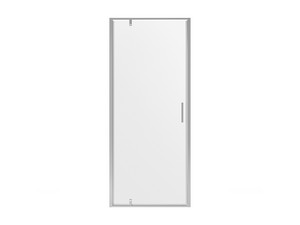 Onda Rotating Hinged Shower Door Ext. 65.5/69.5 cm Transparent Chrome
