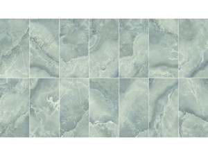 Carrelage Onyx Green 60x120 grès cérame effet onyx vert poli