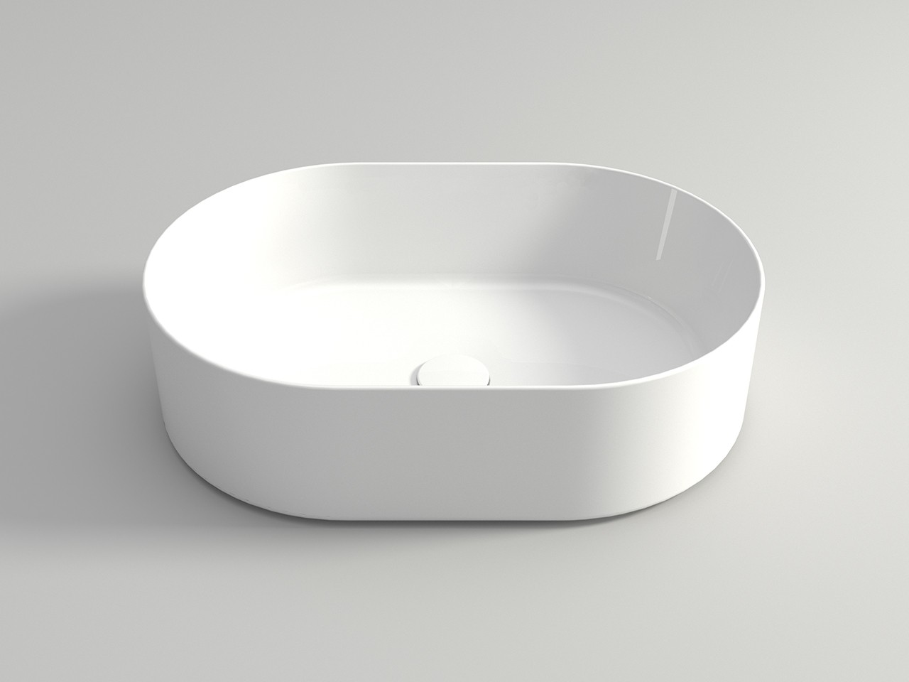 Lavabo Ovale VitrA S20 Bianco 52x39cm - Senza Foro Rubinetto Per Sottopiano - Foto 7